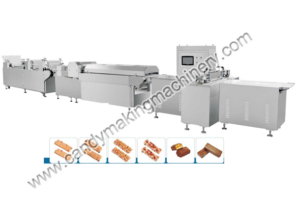 Équipement de fabrication de confiserie de barre de chocolat